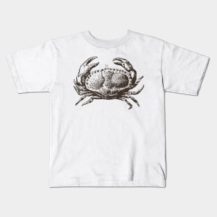 Crab - Vintage Small Crab Kids T-Shirt